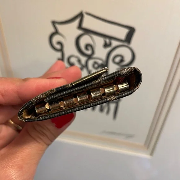 Vintage Fendi Brown Leather Zucca Six Hooks Key - Picture 10 of 10